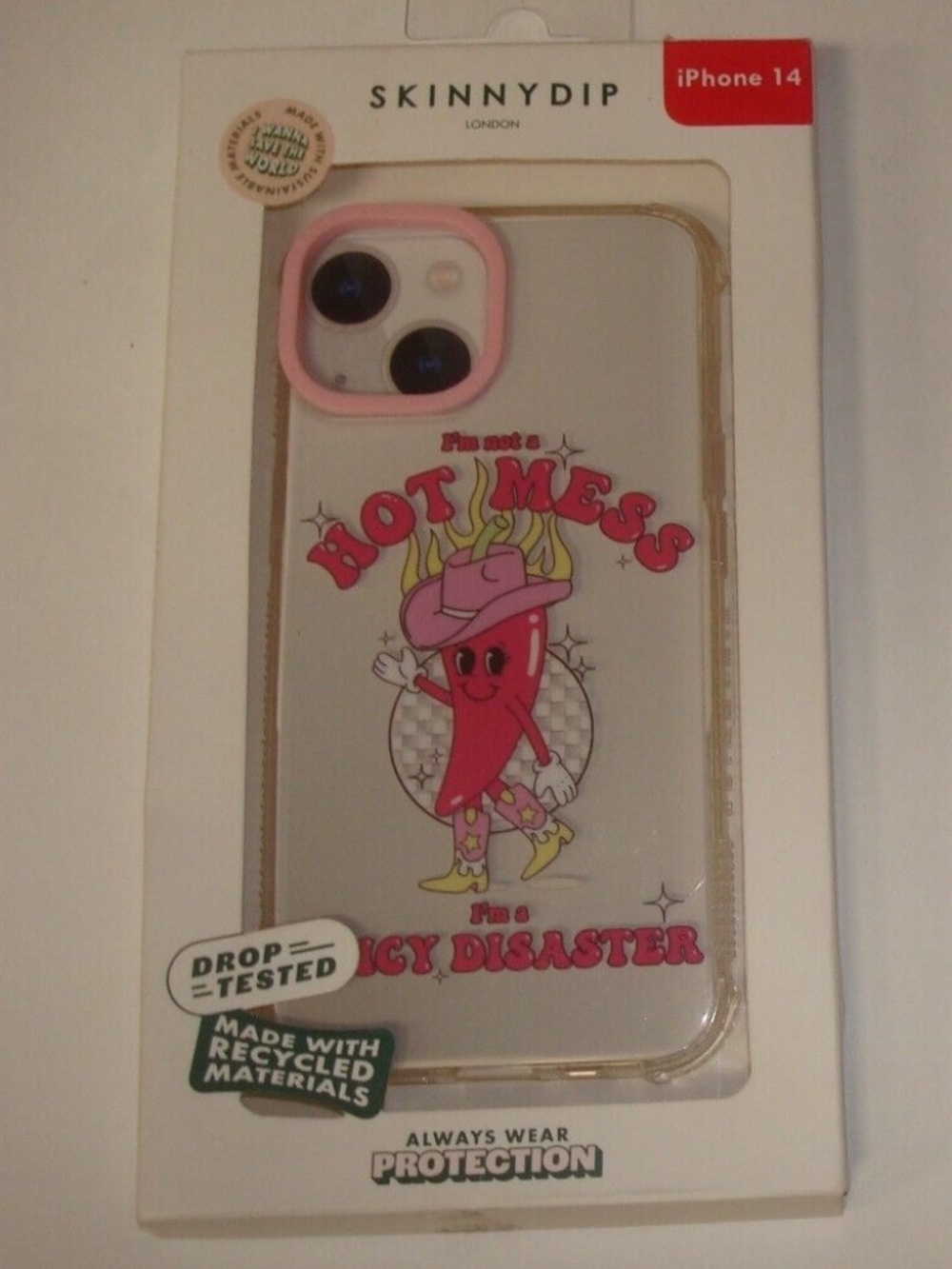 SkinnyDip I'm Not a Hot Mess I'm a Juicy Disaster Hard Case For Apple iPhone 14